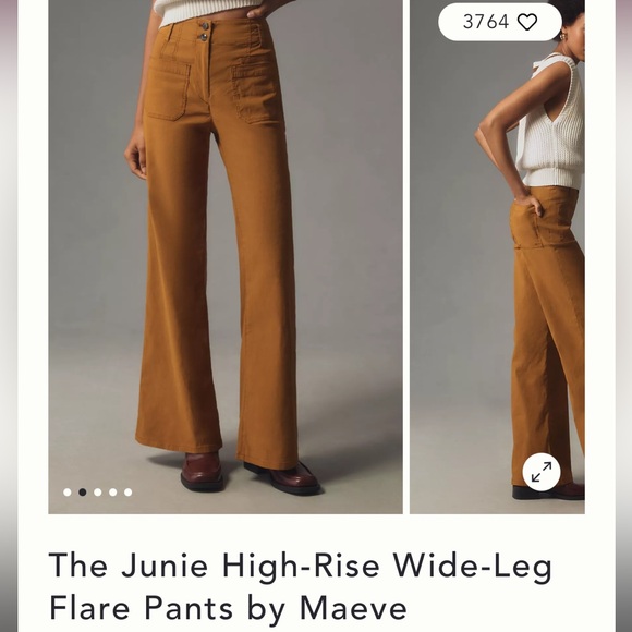 The junie flare pants Maeve - Picture 2 of 8